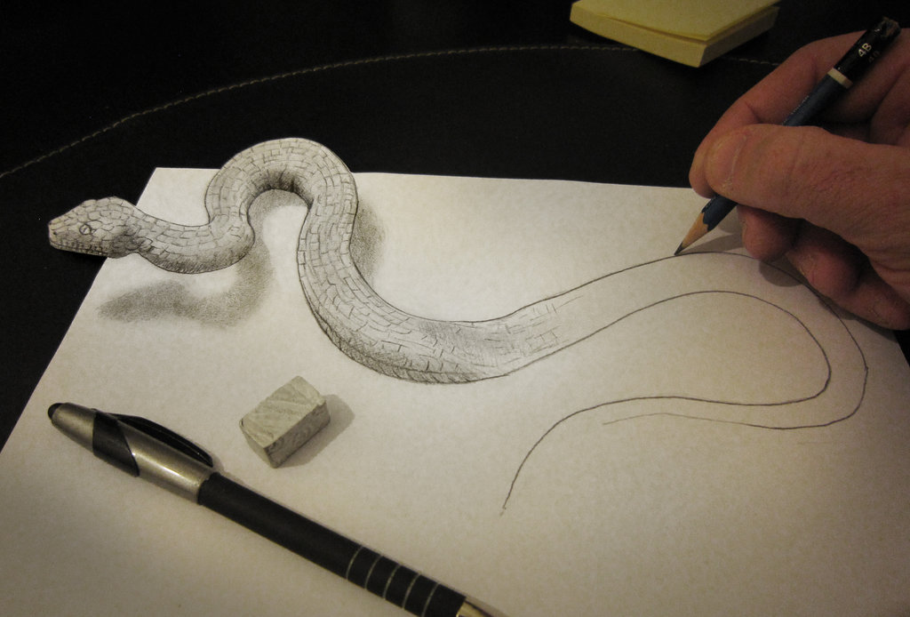 anamorphic_snake_by_alessandrodd-d5yho0g